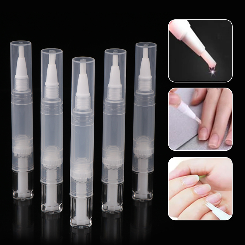 Cuticle Oil Pen - 5/10개입 5ml 네일 오일 펜, 리필