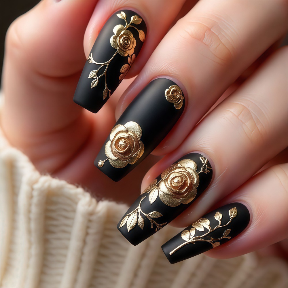 여성 소녀들을 위한 3D 가짜 손톱, 발렌타인데이를 위 - Nail Art Press On 리뷰 및 가격