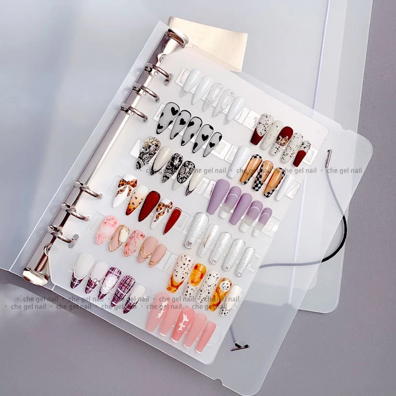 네일 팁 아트 디스플레이 스토리지 북 매트 네일 젤 폴 - Nail Art Rame 리뷰 및 가격