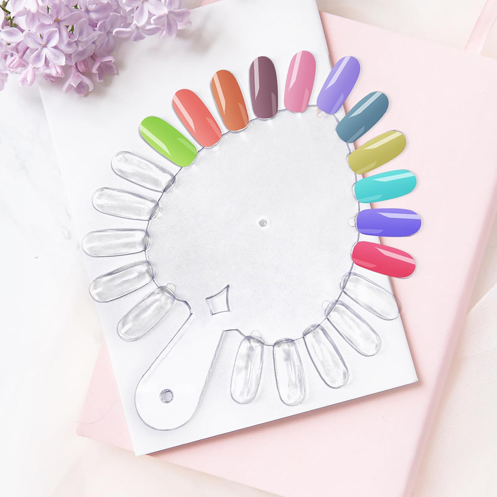 10개 하트 모양 네일 컬러 차트(인조 팁 포함) 젤  - Nail Art Rame 리뷰 및 가격