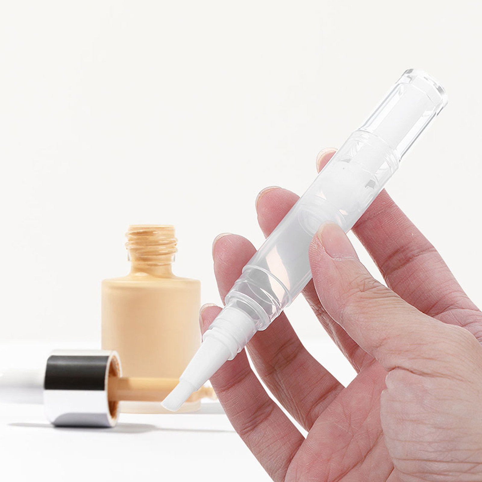5개입 투명 트위스트형 펜, 리필 가능한 네일 폴리시  - Cuticle Oil Pen 리뷰 및 가격
